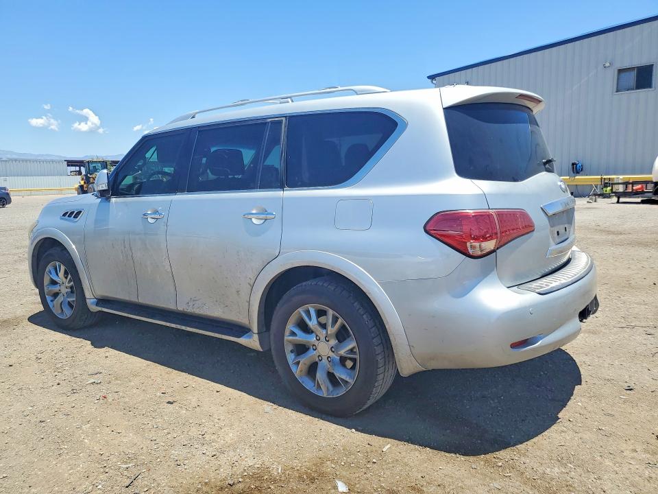 58096796 :رقم المزاد ، JN8AZ2ND2C9715285 vin ، 2012 Infiniti Qx56 مزاد بيع