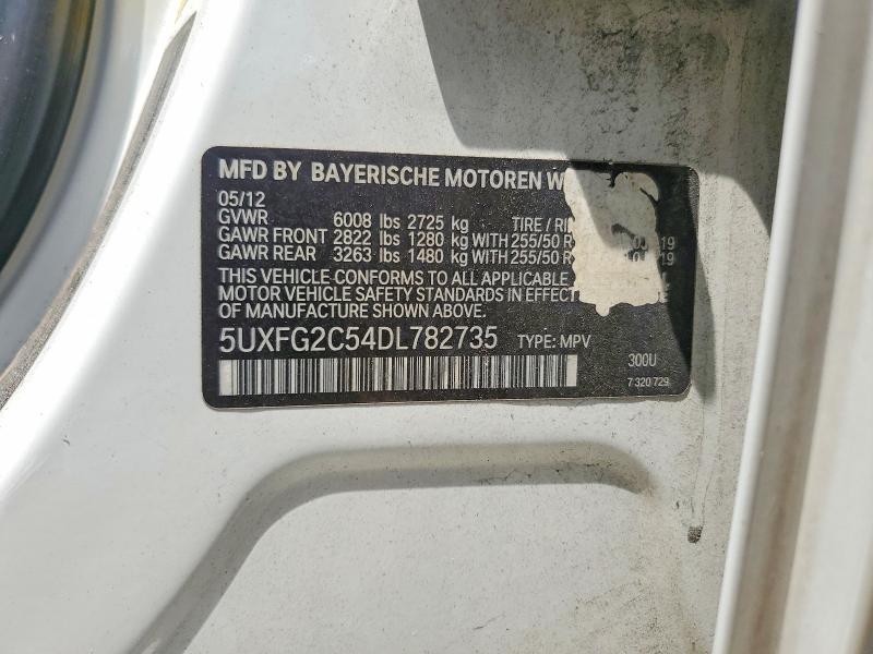 Продаж на аукціоні авто 2013 Bmw X6, vin: 5UXFG2C54DL782735, номер лоту: 58151536