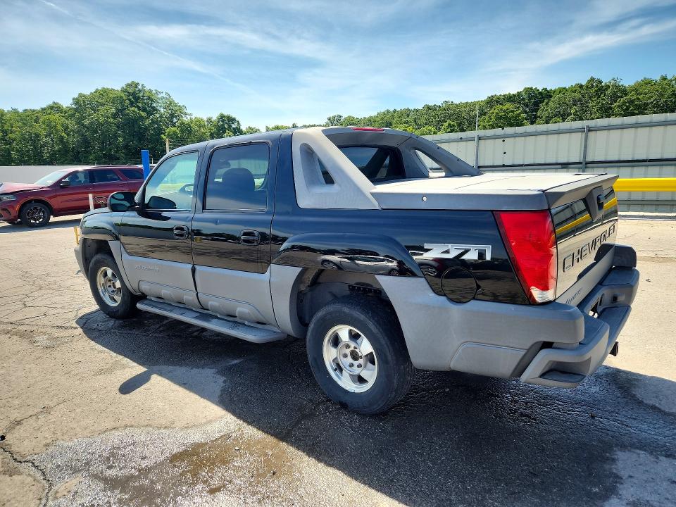 Продажа на аукционе авто 2002 Chevrolet Avalanche, vin: 3GNEK13T72G128513, номер лота: 55967526