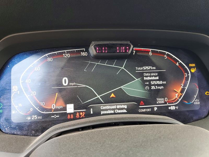 58056046 :رقم المزاد ، 5UXCX4C55KLB39499 vin ، 2019 Bmw X7 مزاد بيع