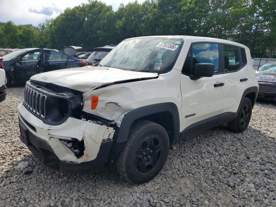 Auction sale of the 2021 Jeep Renegade, vin: ZACNJDAB0MPM54577, lot number: 57933586