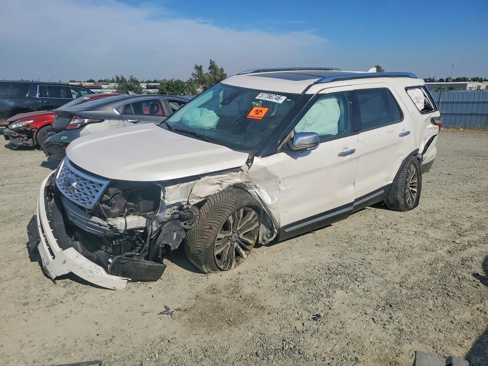 57786746 :رقم المزاد ، 1FM5K8HTXHGE12650 vin ، 2017 Ford Explorer مزاد بيع