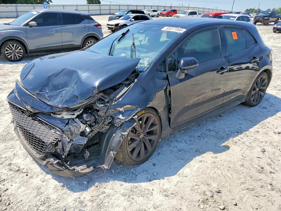 2022 Toyota Corolla Hatchback მანქანა იყიდება აუქციონზე, vin: JTND4MBE3N3161871, აუქციონის ნომერი: 55611966