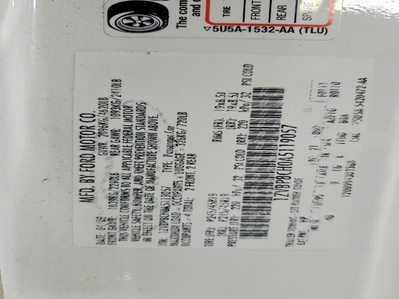 Продажа на аукционе авто 2010 Ford Mustang, vin: 1ZVBP8CH0A5119057, номер лота: 55656006