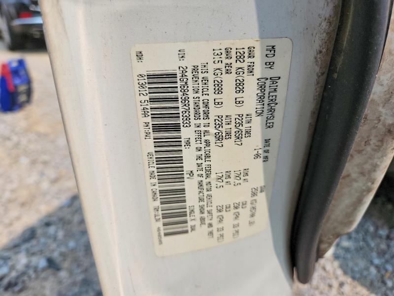 Продаж на аукціоні авто 2006 Chrysler Pacifica, vin: 2A4GM68496R763933, номер лоту: 58093806