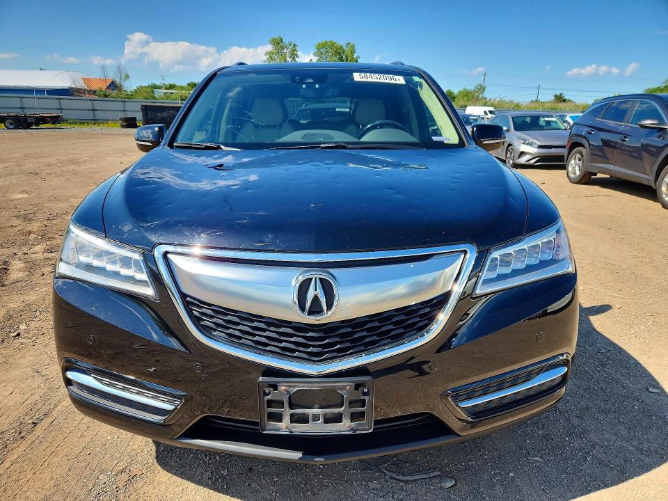 2016 Acura Mdx მანქანა იყიდება აუქციონზე, vin: 5FRYD4H93GB032114, აუქციონის ნომერი: 58452096