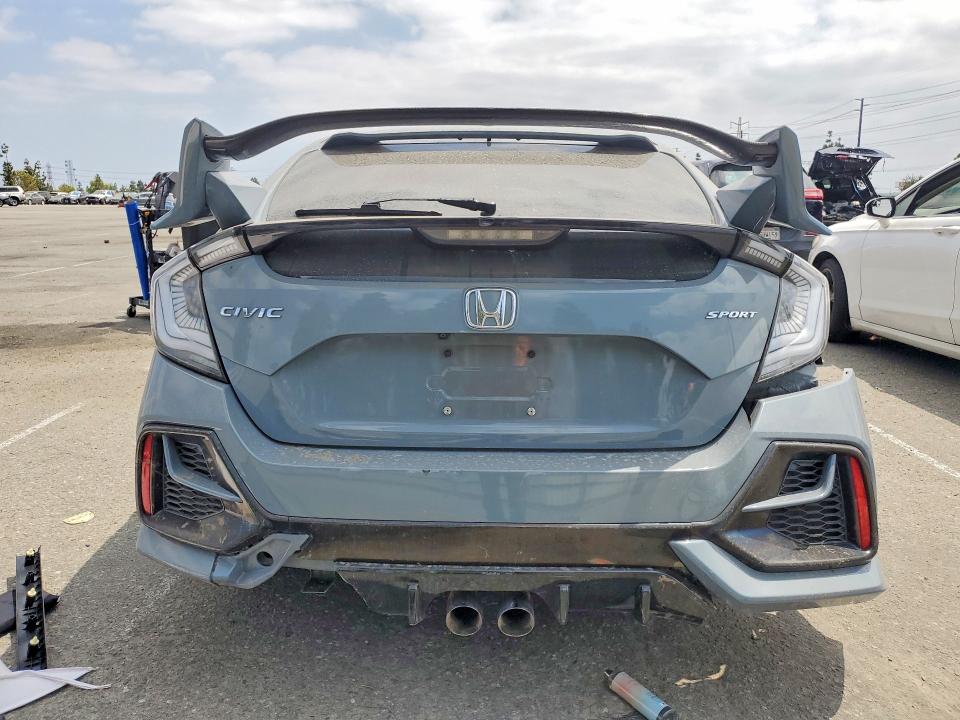 2021 Honda Civic მანქანა იყიდება აუქციონზე, vin: SHHFK7H44MU427014, აუქციონის ნომერი: 59371246