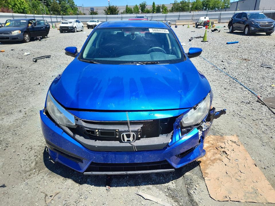 Продаж на аукціоні авто 2018 Honda Civic, vin: 2HGFC2F76JH599096, номер лоту: 56064756
