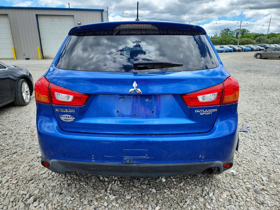 2016 Mitsubishi Outlander Sport მანქანა იყიდება აუქციონზე, vin: JA4AP3AU7GZ026341, აუქციონის ნომერი: 57150126