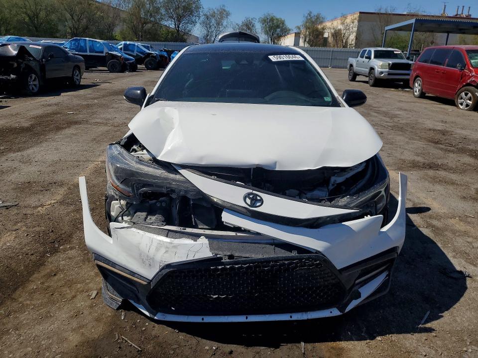 59010046 :رقم المزاد ، 5YFT4MCE3MP089316 vin ، 2021 Toyota Corolla مزاد بيع