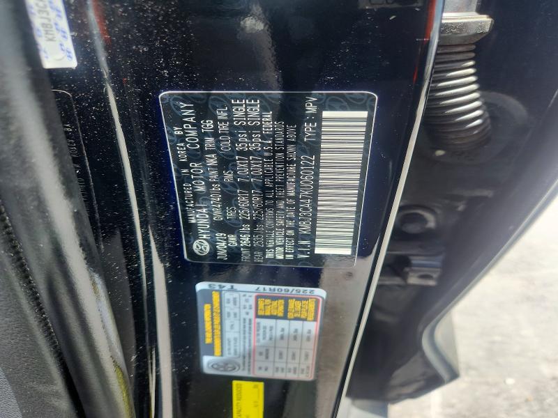 85452065 :رقم المزاد ، KM8J3CA47KU060122 vin ، 2019 Hyundai Tucson مزاد بيع