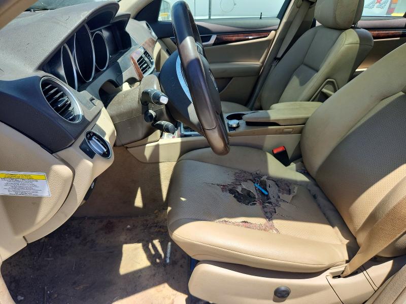 2013 Mercedes-benz C მანქანა იყიდება აუქციონზე, vin: WDDGF4HB4DA783145, აუქციონის ნომერი: 57003806