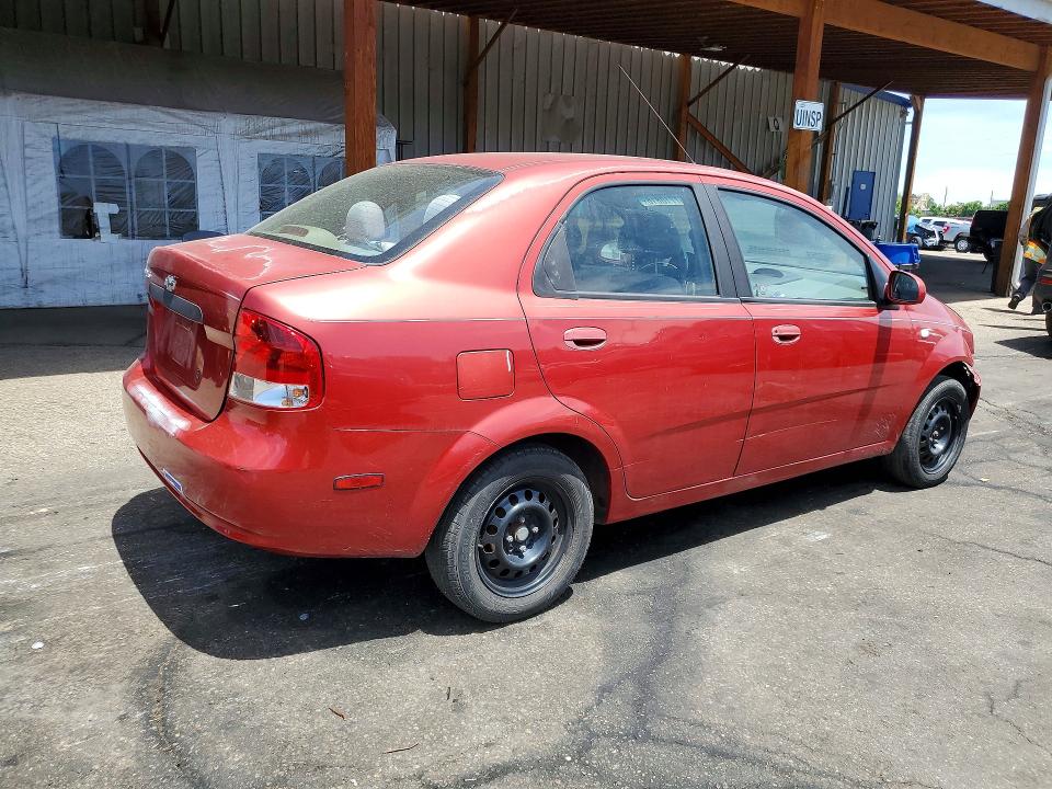 57710816 :رقم المزاد ، KL1TD52645B452780 vin ، 2005 Chevrolet Aveo مزاد بيع