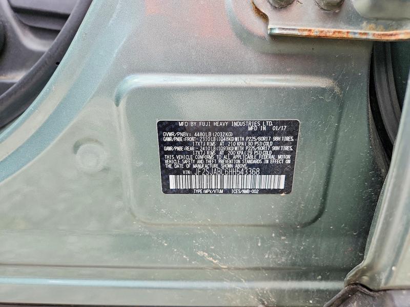 Продаж на аукціоні авто 2017 Subaru Forester, vin: JF2SJABC6HH543368, номер лоту: 57222396