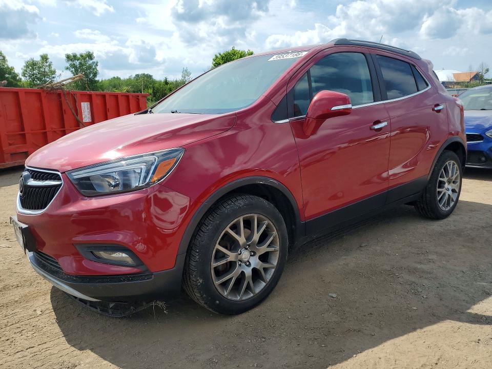 59537186 :رقم المزاد ، KL4CJ1SB1HB058109 vin ، 2017 Buick Encore مزاد بيع
