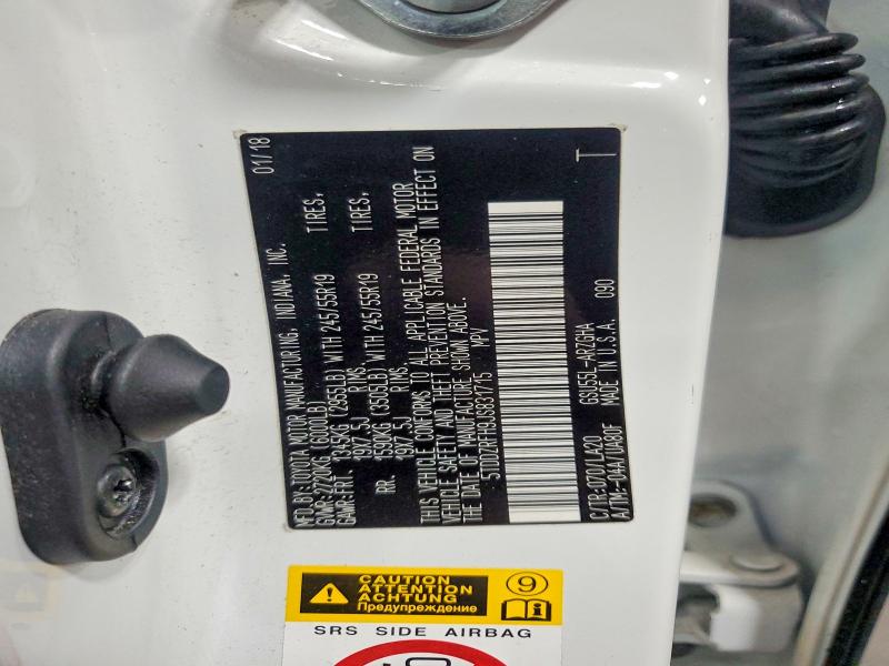 2018 Toyota Highlander მანქანა იყიდება აუქციონზე, vin: 5TDDZRFH9JS831715, აუქციონის ნომერი: 55530356