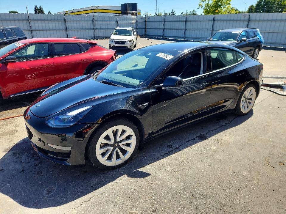 Продажа на аукционе авто 2022 Tesla Model 3, vin: 5YJ3E1EA1NF286701, номер лота: 55615776