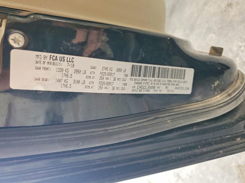 Aukcja sprzedaży 2018 Dodge Grand Caravan, vin: 2C4RDGCG1JR342996, numer aukcji: 58062176