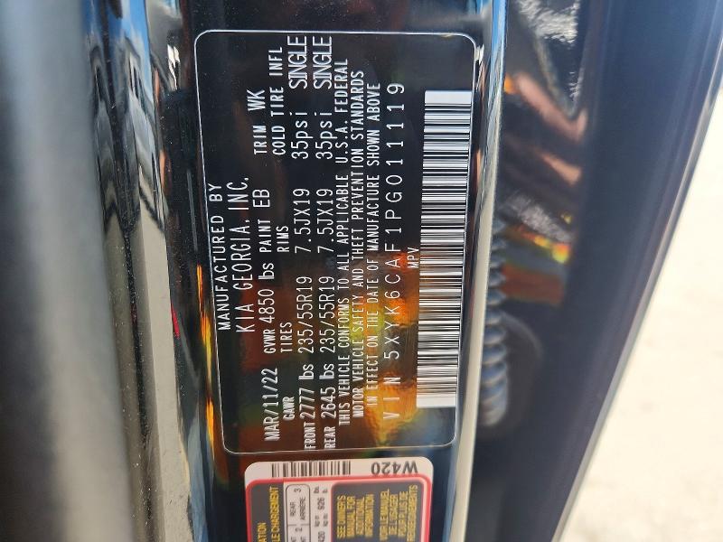 Продаж на аукціоні авто 2023 Kia Sportage, vin: 5XYK6CAF1PG011119, номер лоту: 55571876