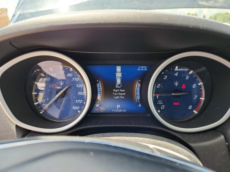 2018 Maserati Ghibli მანქანა იყიდება აუქციონზე, vin: ZAM57YTL0J1293296, აუქციონის ნომერი: 58775706