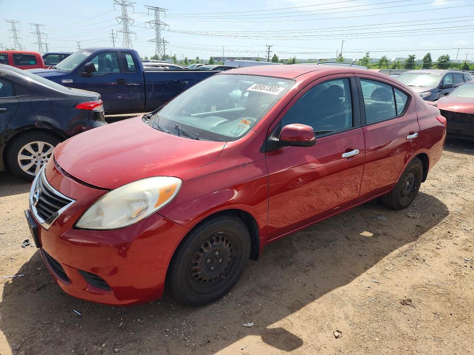 2013 Nissan Versa მანქანა იყიდება აუქციონზე, vin: 3N1CN7AP1DL873254, აუქციონის ნომერი: 58957306