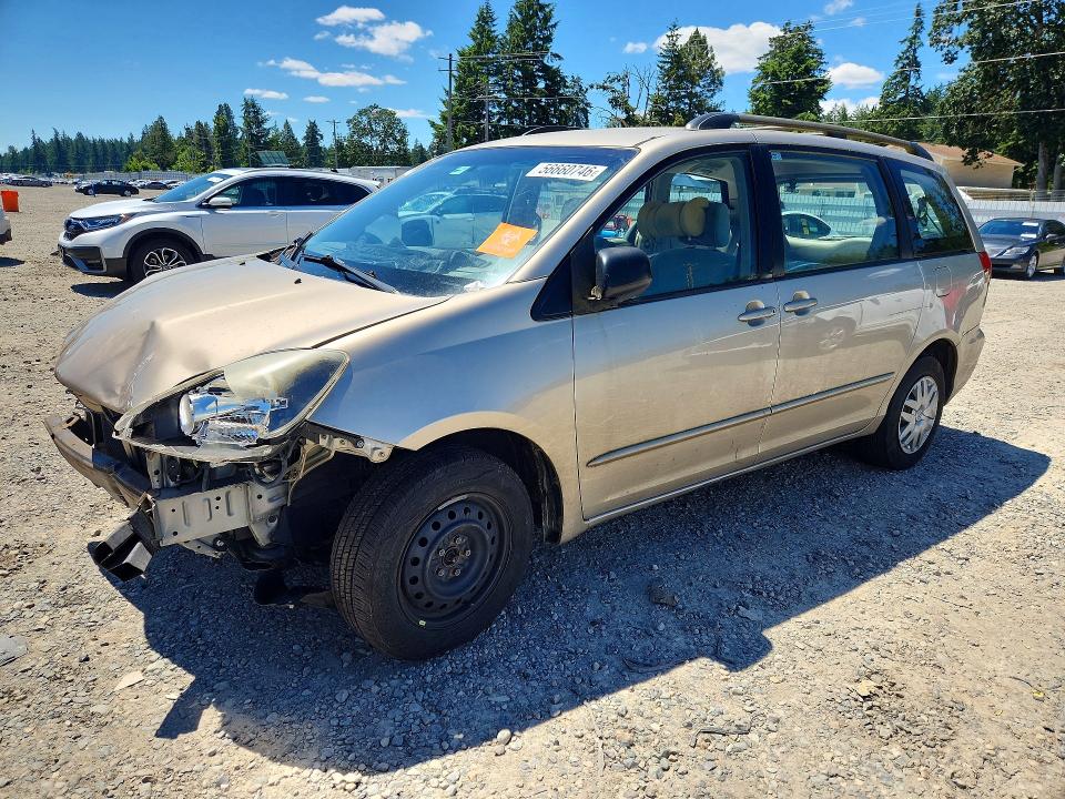 2005 Toyota Sienna მანქანა იყიდება აუქციონზე, vin: 5TDZA23C85S325182, აუქციონის ნომერი: 56660746