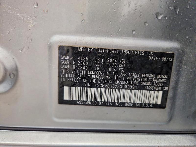 Продажа на аукционе авто 2014 Subaru Legacy, vin: 4S3BMCH62E3009991, номер лота: 55711546