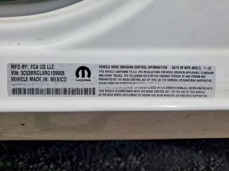 Продажа на аукционе авто 2024 Ram 3500, vin: 3C63RRGL4RG109908, номер лота: 55624426