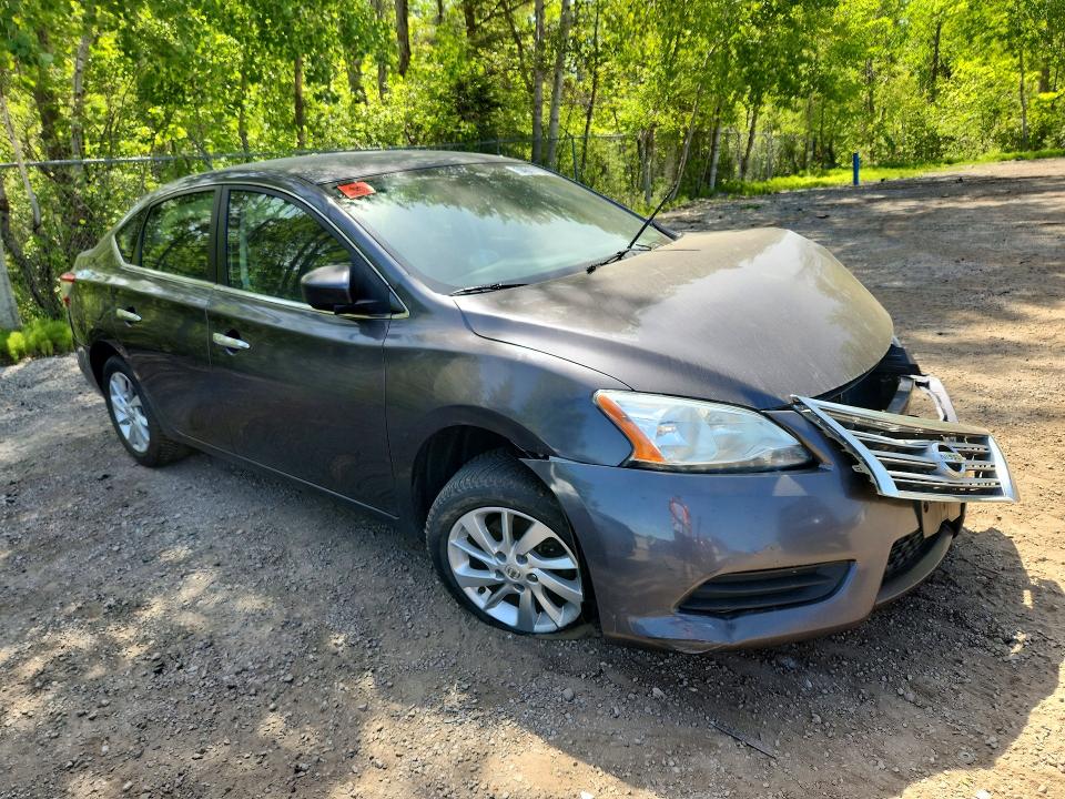2015 Nissan Sentra მანქანა იყიდება აუქციონზე, vin: 3N1AB7AP6FL662876, აუქციონის ნომერი: 54811196