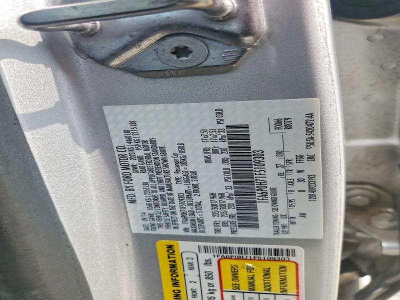 Продаж на аукціоні авто 2015 Ford Fusion, vin: 1FA6P0H71F5109303, номер лоту: 58771716