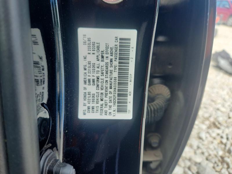 2017 Honda Accord მანქანა იყიდება აუქციონზე, vin: 1HGCR2F55HA005588, აუქციონის ნომერი: 57089506