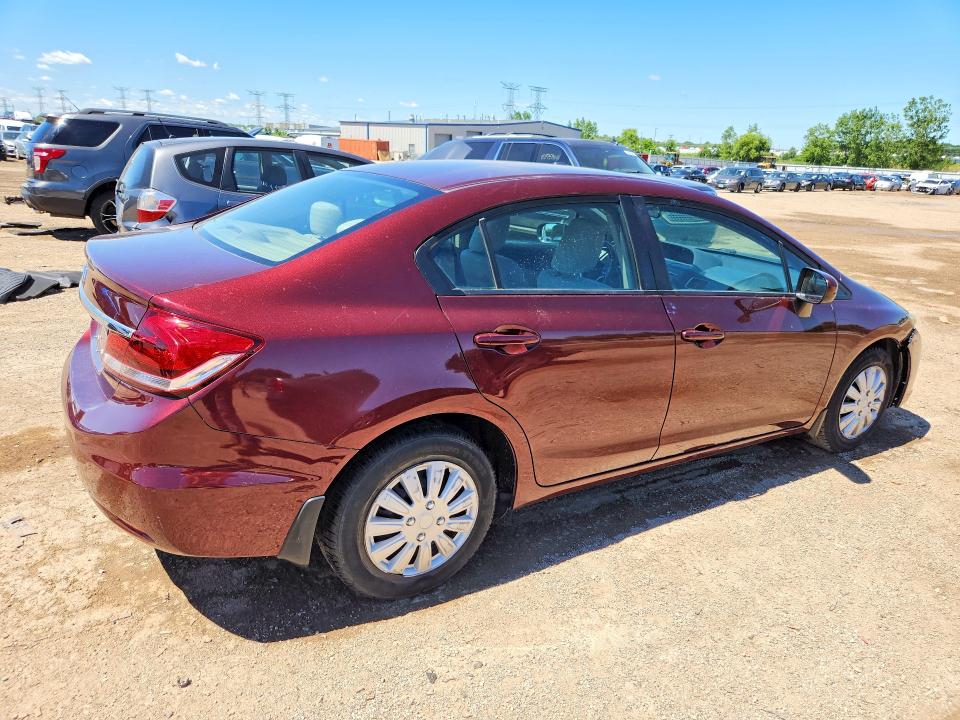 2015 Honda Civic მანქანა იყიდება აუქციონზე, vin: 19XFB2F55FE067776, აუქციონის ნომერი: 57441496