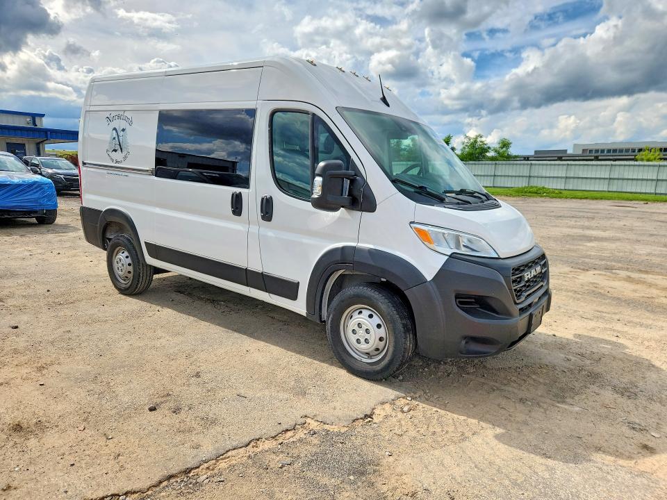 58640656 :رقم المزاد ، 3C6LRVBG5PE515496 vin ، 2023 Ram Promaster 1500 مزاد بيع