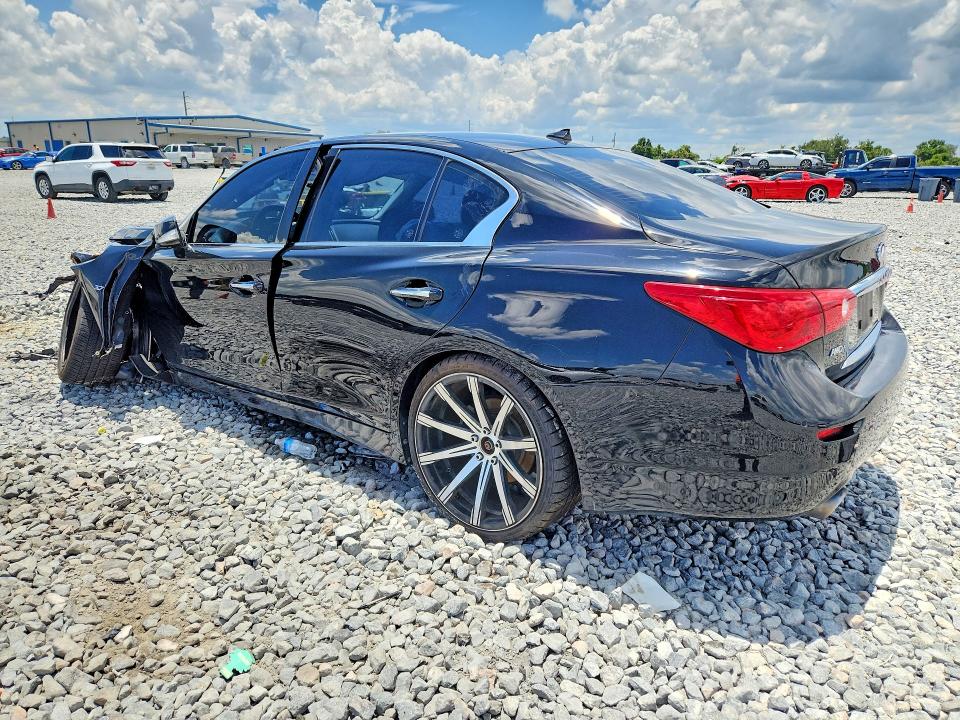 56690976 :رقم المزاد ، JN1BV7ARXEM681948 vin ، 2014 Infiniti Q50 مزاد بيع