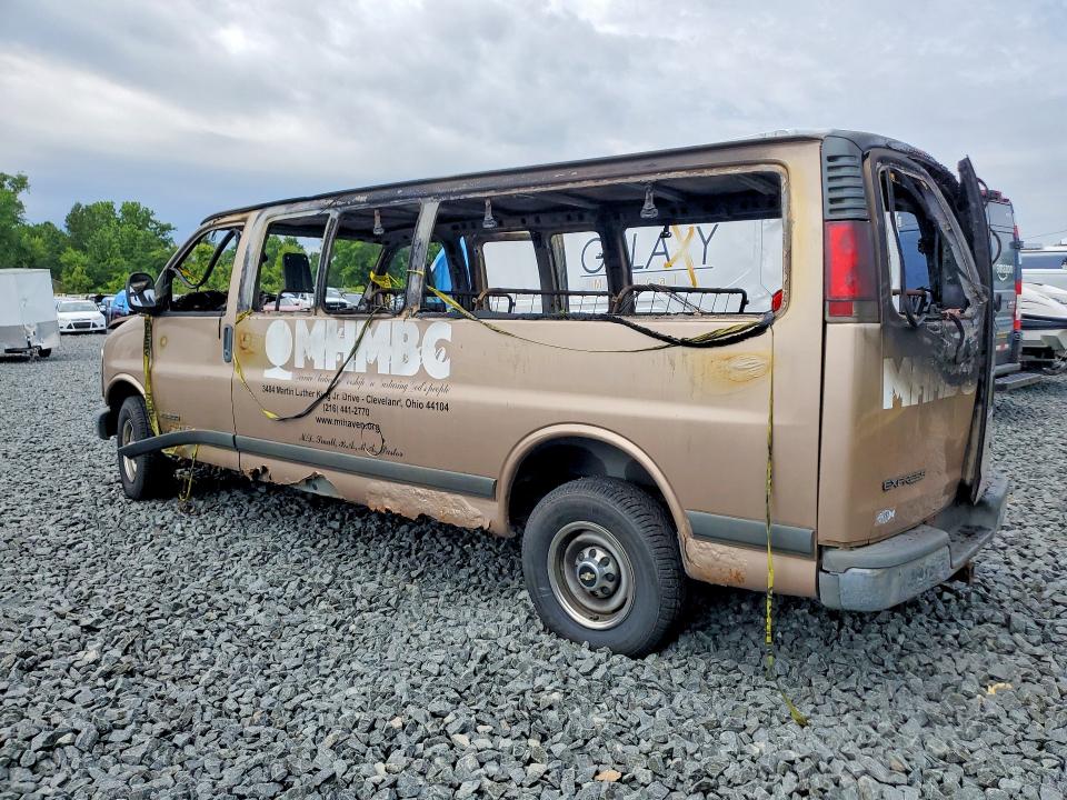 58211976 :رقم المزاد ، 1GAHG39RX11173966 vin ، 2001 Chevrolet Express G3500 مزاد بيع