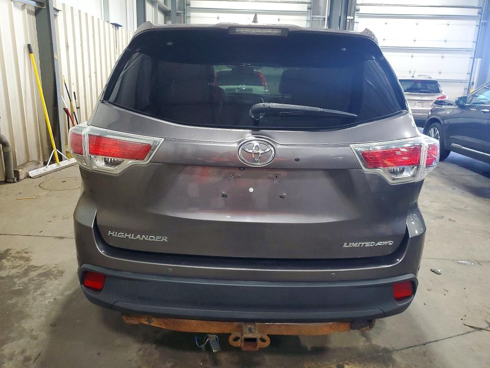 55395216 :رقم المزاد ، 5TDDKRFH7ES048662 vin ، 2014 Toyota Highlander مزاد بيع