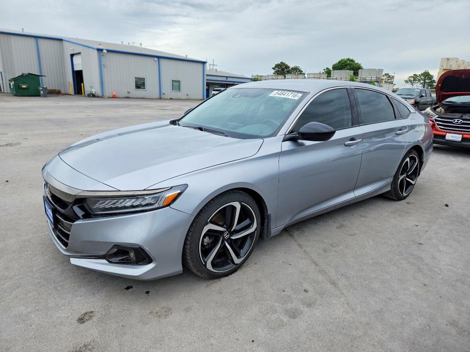 Aukcja sprzedaży 2022 Honda Accord, vin: 1HGCV1F40NA108717, numer aukcji: 54841716
