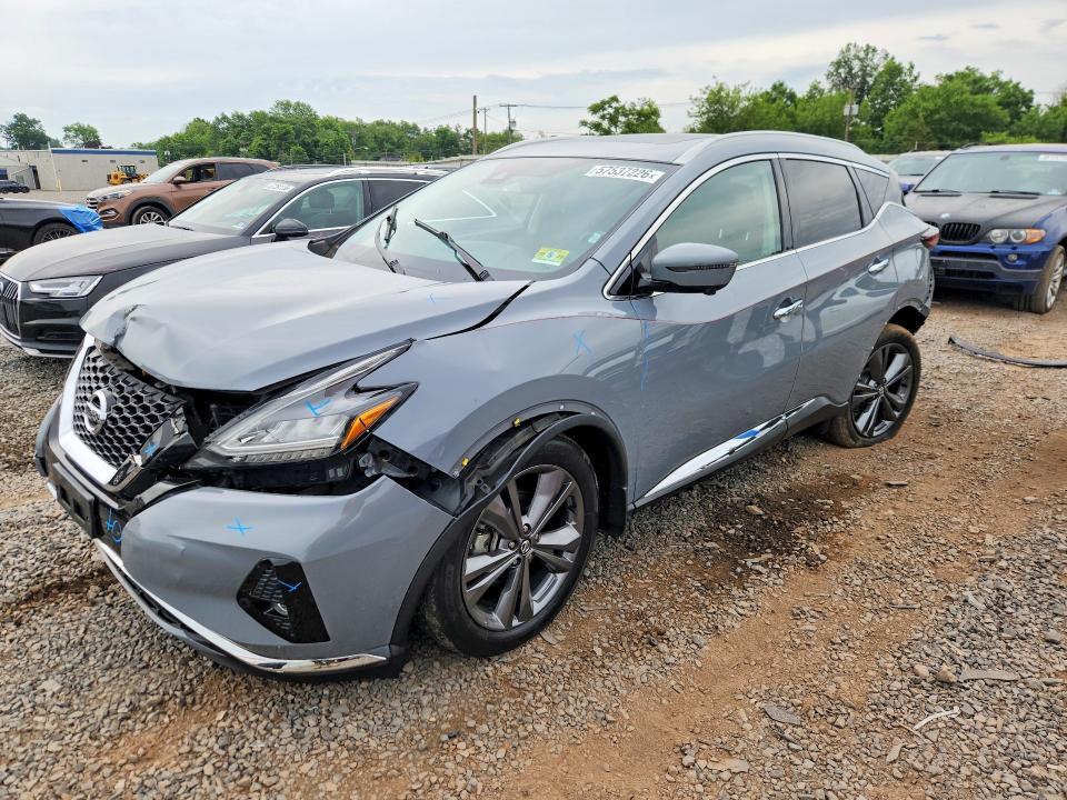 2021 Nissan Murano მანქანა იყიდება აუქციონზე, vin: 5N1AZ2DS2MC115359, აუქციონის ნომერი: 57537226