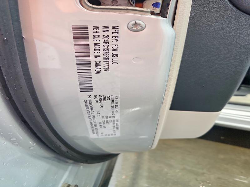 57943856 :رقم المزاد ، 2C4RC1S76RR177797 vin ، 2024 Chrysler Pacifica مزاد بيع