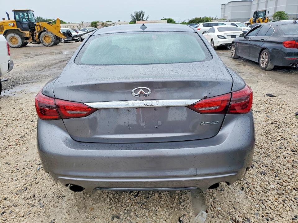 2019 Infiniti Q50 მანქანა იყიდება აუქციონზე, vin: JN1EV7AR9KM553158, აუქციონის ნომერი: 55873996