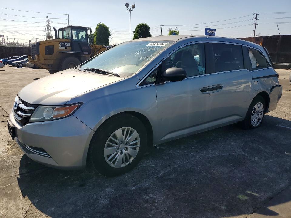 2016 Honda Odyssey მანქანა იყიდება აუქციონზე, vin: 5FNRL5H20GB118708, აუქციონის ნომერი: 56414846