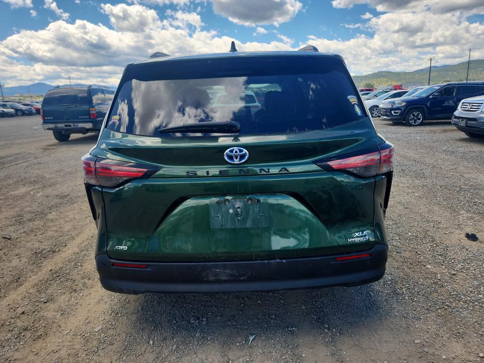 2021 Toyota Sienna მანქანა იყიდება აუქციონზე, vin: 5TDJSKFC8MS026716, აუქციონის ნომერი: 56179476