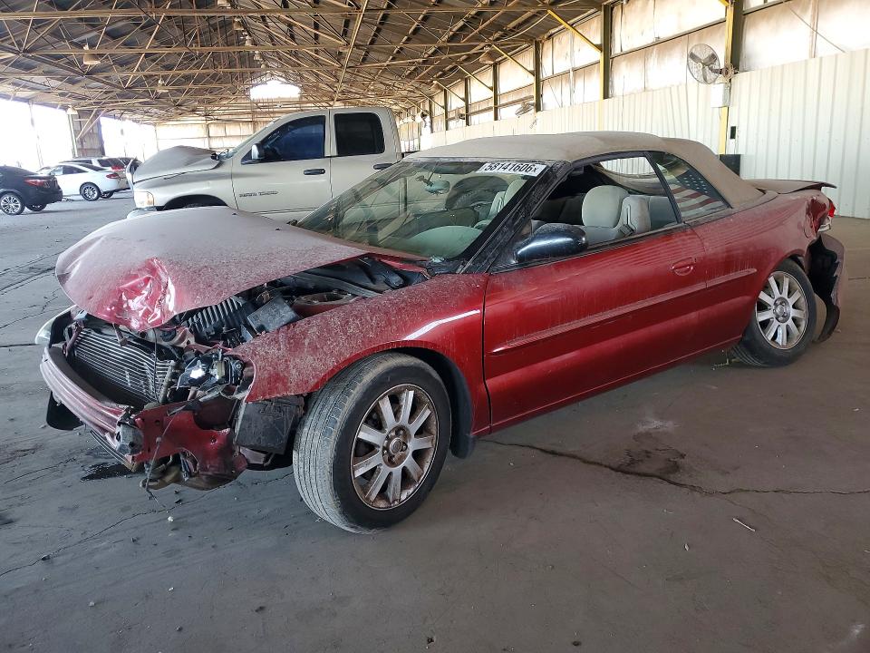 Auction sale of the 2004 Chrysler Sebring, vin: 1C3EL75R14N269120, lot number: 58141606