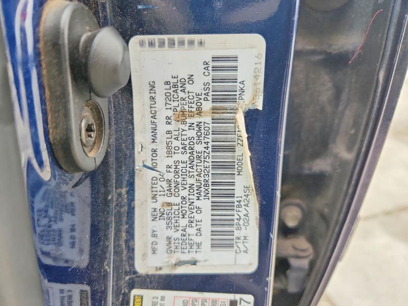 56153426 :رقم المزاد ، 1NXBR32E75Z447607 vin ، 2005 Toyota Corolla مزاد بيع