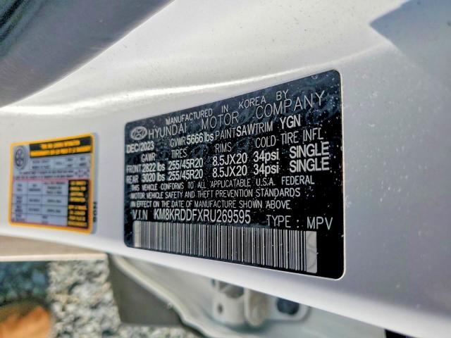 Aukcja sprzedaży 2024 Hyundai Ioniq 5, vin: KM8KRDDFXRU269595, numer aukcji: 58389026