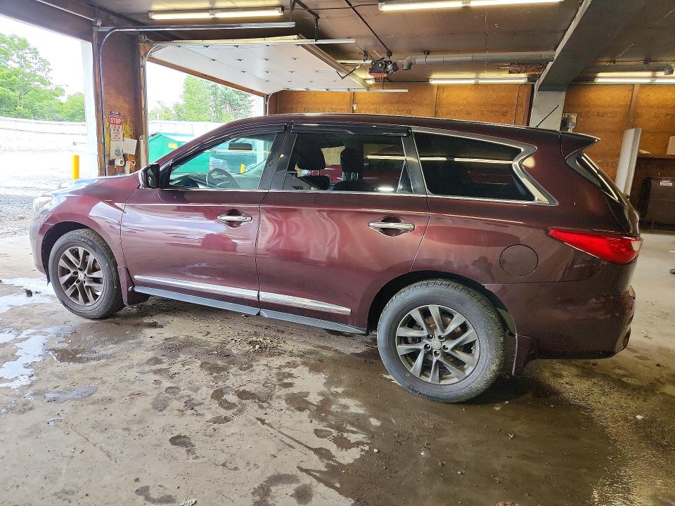 58101346 :رقم المزاد ، 5N1AL0MM8DC332583 vin ، 2013 Infiniti Jx35 مزاد بيع