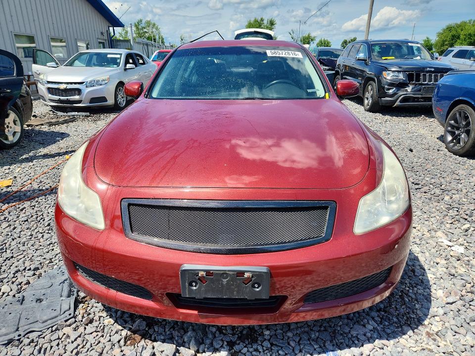 58572816 :رقم المزاد ، JNKBV61F18M264816 vin ، 2008 Infiniti G35 مزاد بيع