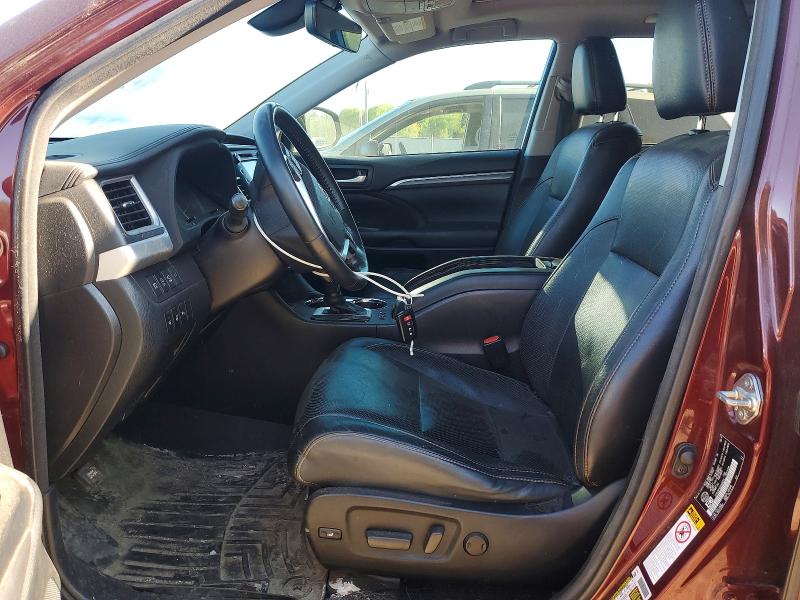 Продаж на аукціоні авто 2017 Toyota Highlander, vin: 5TDDZRFH2HS466224, номер лоту: 55412336