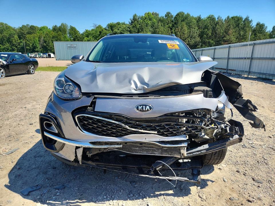 2022 Kia Sportage მანქანა იყიდება აუქციონზე, vin: KNDPNCAC1N7007287, აუქციონის ნომერი: 57686946