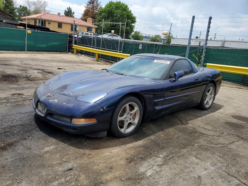 58594586 :رقم المزاد ، 1G1YY22G115123241 vin ، 2001 Chevrolet Corvette مزاد بيع